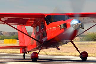 JR7 N63825, Copperstate Fly-in, October 26, 2013